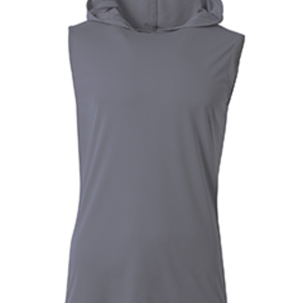 Men's Cooling Performance Sleeveless Hooded T-shirt Thumbnail
