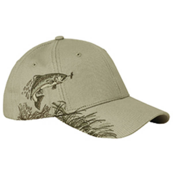 Brushed Cotton Twill Trout Cap Thumbnail