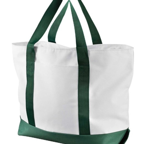 Bay View Giant Zipper Beach Tote Thumbnail
