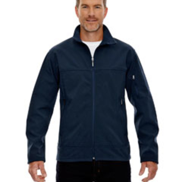 Men's Three-Layer Fleece Bonded Performance Soft Shell Jacket Thumbnail
