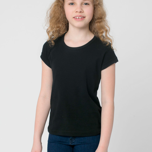 4221 Youth Baby Rib Cap Sleeve T-Shirt Thumbnail
