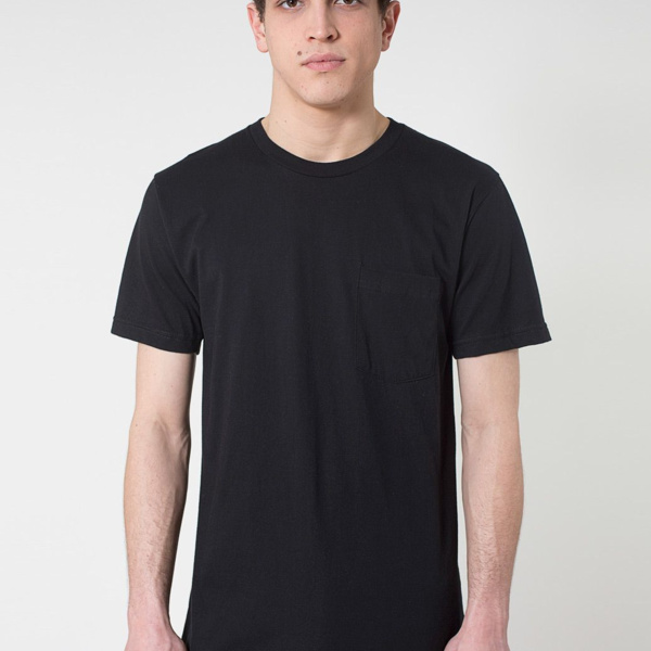 2406 Fine Jersey Pocket S/S T-Shirt Thumbnail