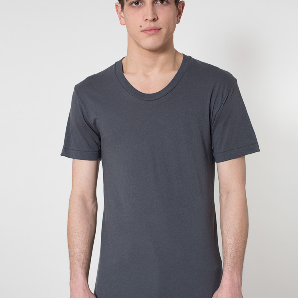 RSA6402 Sheer Jersey Loose Crew Summer T-Shirt Thumbnail