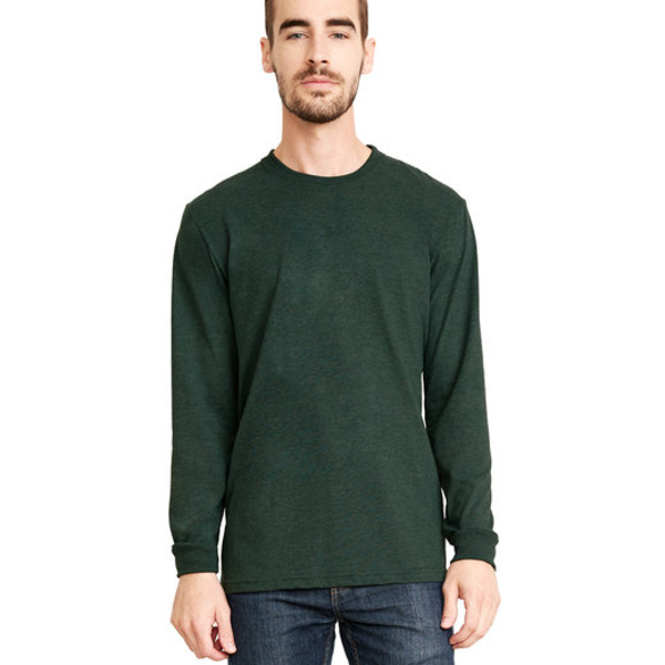 Unisex Sueded Long-Sleeve Crew Thumbnail