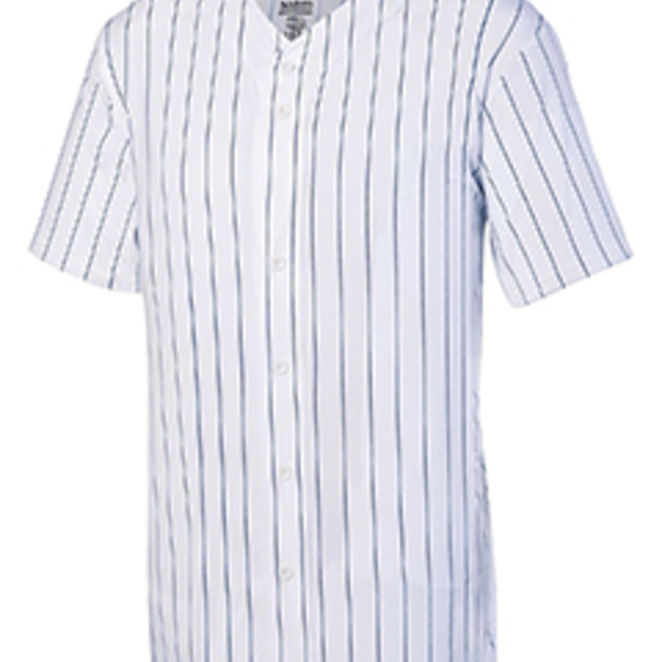 Unisex Pin Stripe Baseball Jersey Thumbnail