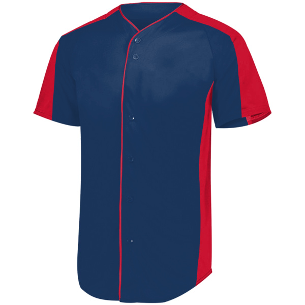 Full-Button Baseball Jersey Thumbnail